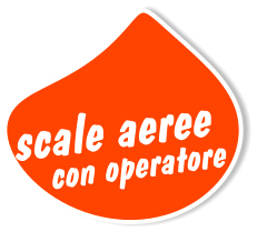 scale aeree con operatore