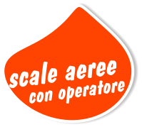 scale aeree con operatore