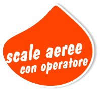 scale aeree con operatore