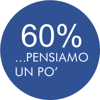 …PENSIAMO  UN PO’ 60%